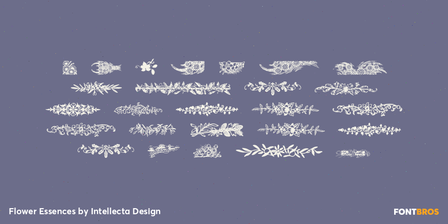 Flower Essences Font Poster #3