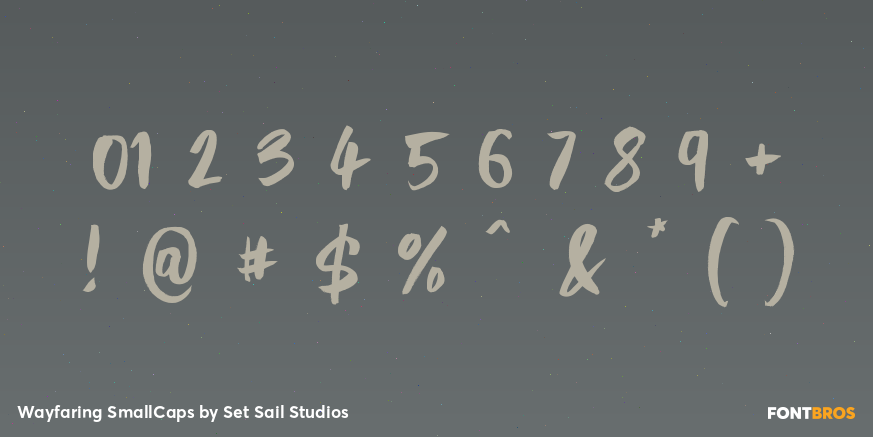 Wayfaring SmallCaps Font Poster #4