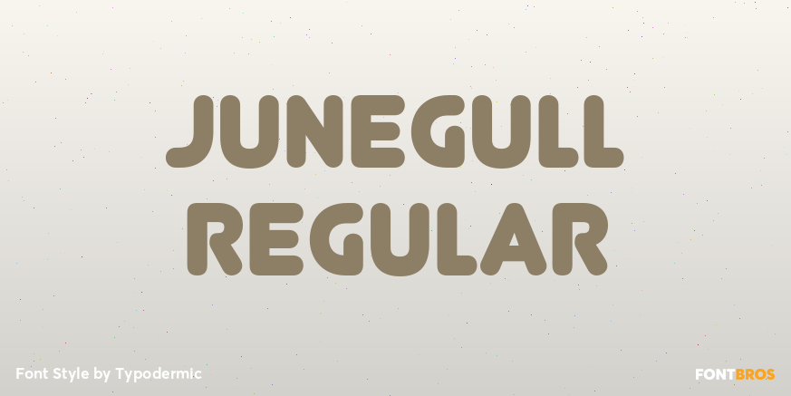 Junegull Regular Poster