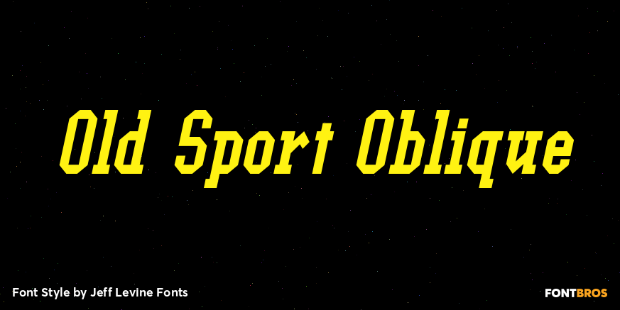 Old Sport Oblique Poster