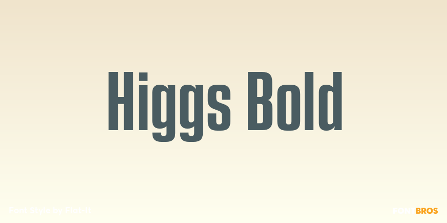 Higgs Bold Poster