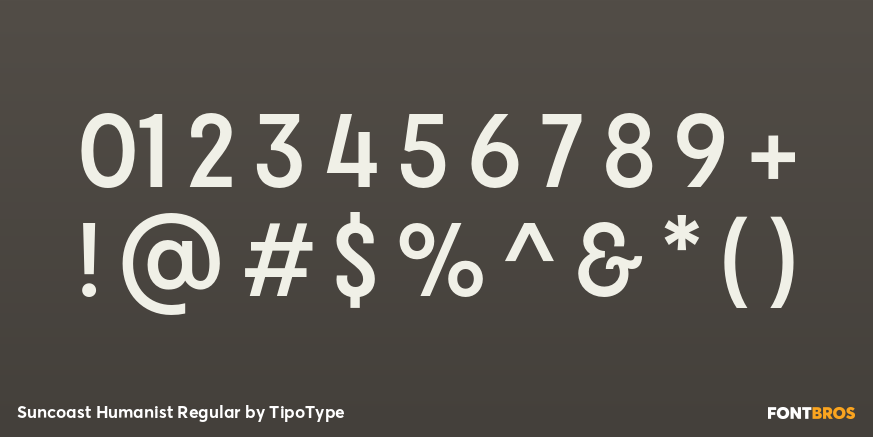 Suncoast Humanist Regular Font Poster #4