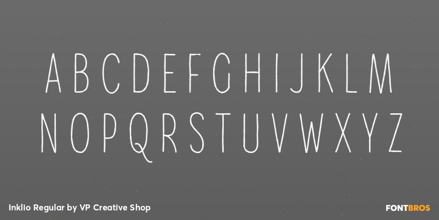 Inklio Regular Font Poster #2