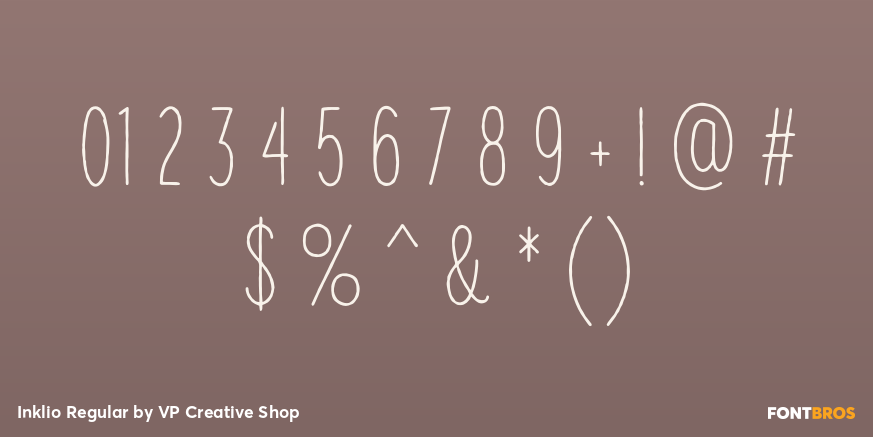 Inklio Regular Font Poster #4