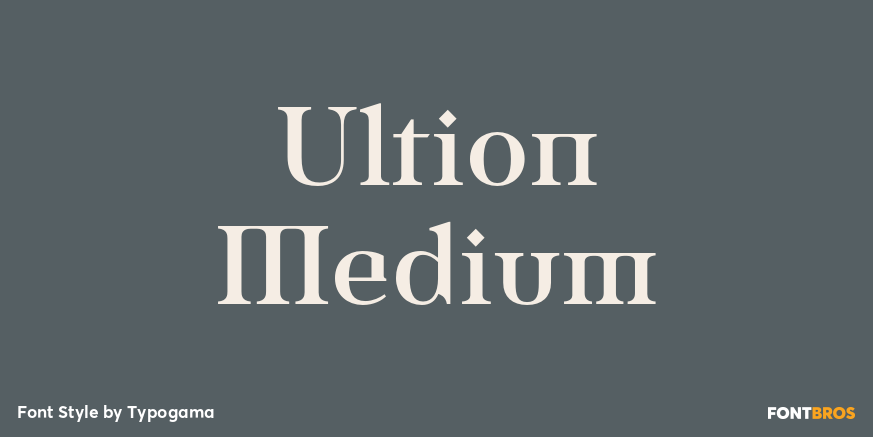 Ultion Medium Poster