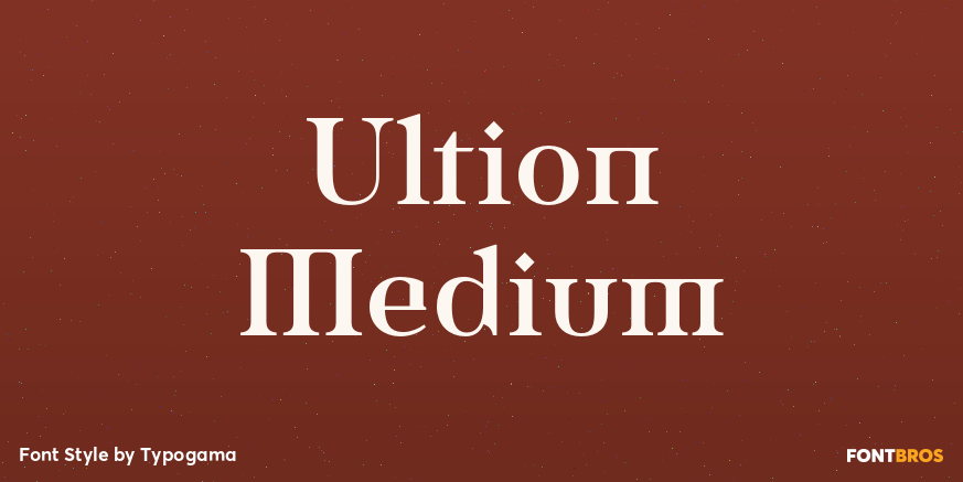 Ultion Medium Poster