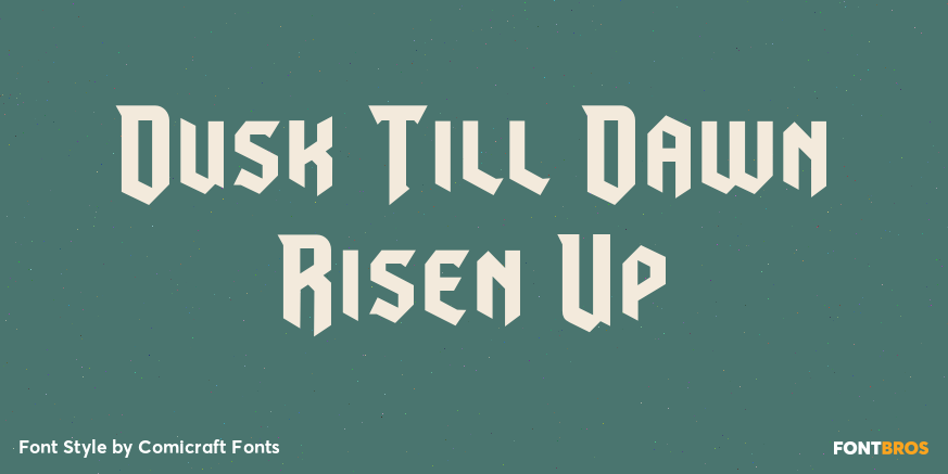 Dusk Till Dawn Risen Up Poster