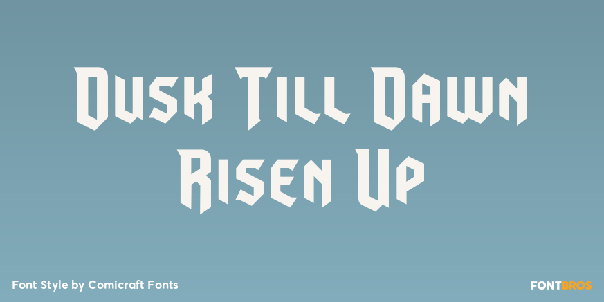 Dusk Till Dawn Risen Up Poster