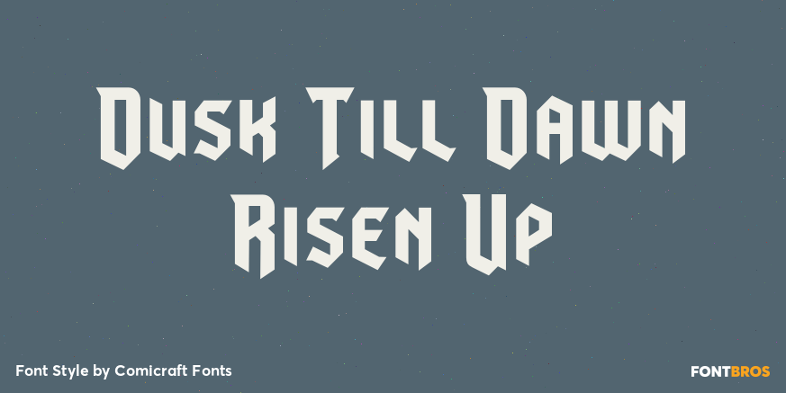 Dusk Till Dawn Risen Up Poster