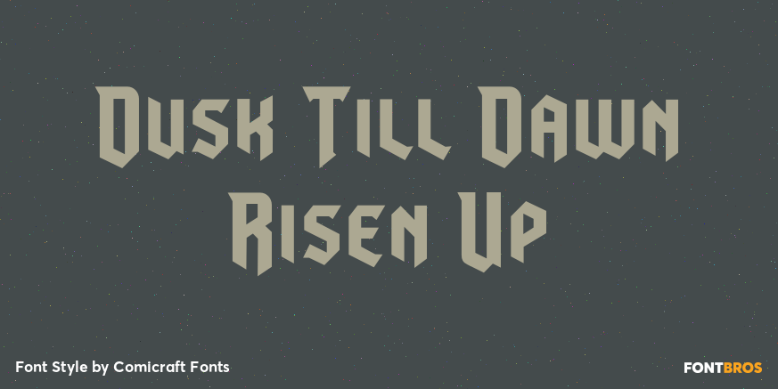 Dusk Till Dawn Risen Up Poster