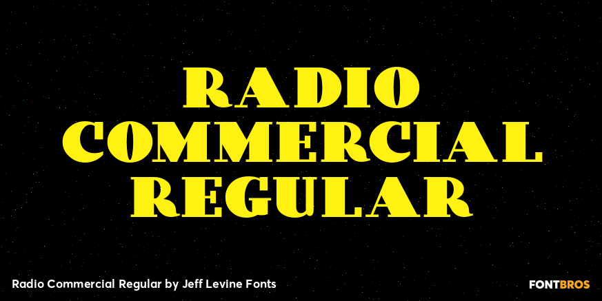 Radio Commercial Regular Poster