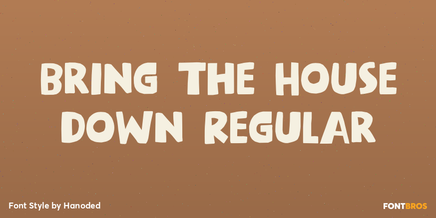 Bring The House Down Regular Poster