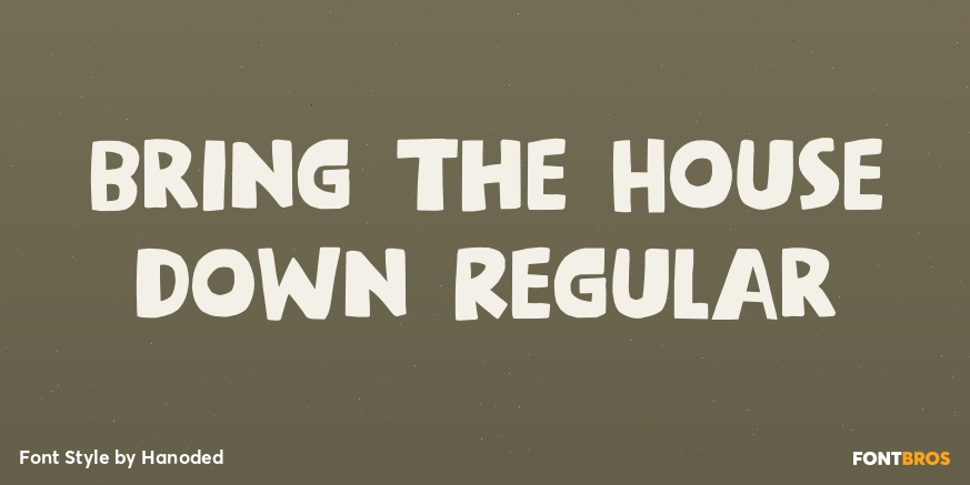 Bring The House Down Regular Poster