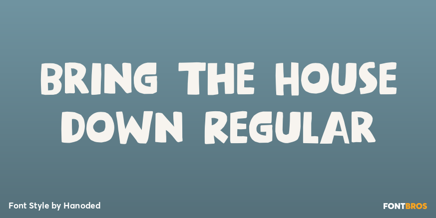 Bring The House Down Regular Poster