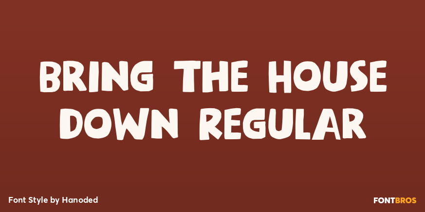 Bring The House Down Regular Poster