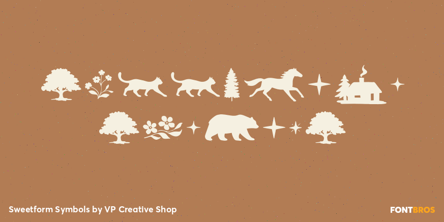 Sweetform Symbols Poster