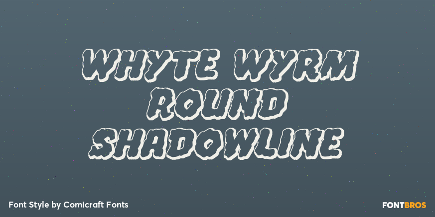 Whyte Wyrm Round Shadowline Poster