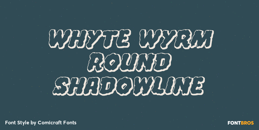 Whyte Wyrm Round Shadowline Poster