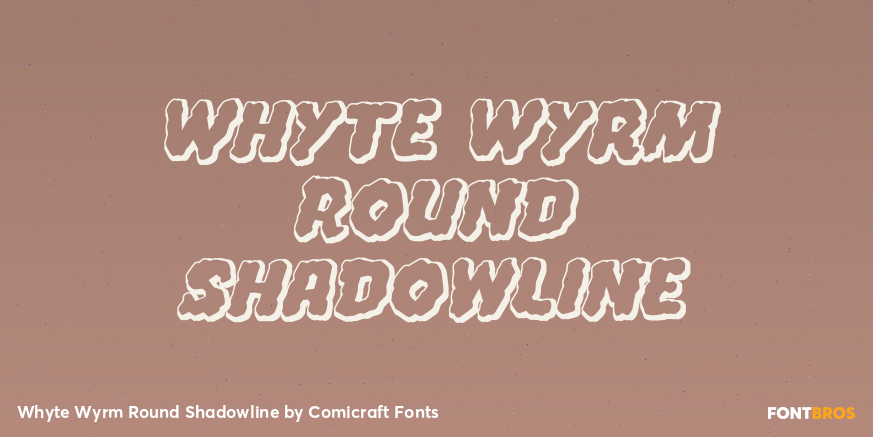 Whyte Wyrm Round Shadowline Poster