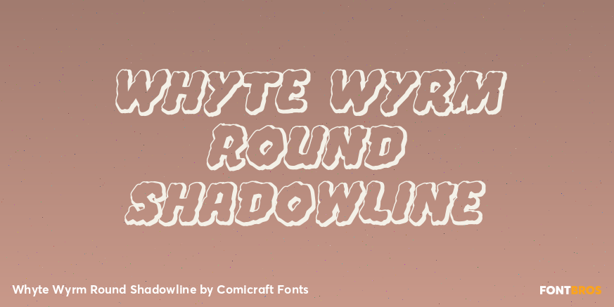 Whyte Wyrm Round Shadowline Poster