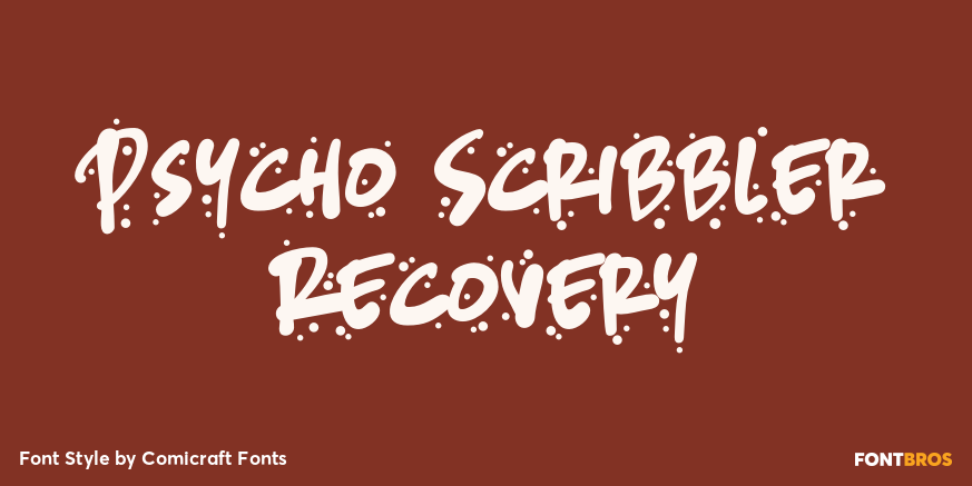 Psycho Scribbler Recovery Poster