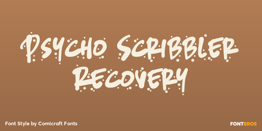 Psycho Scribbler Recovery Poster