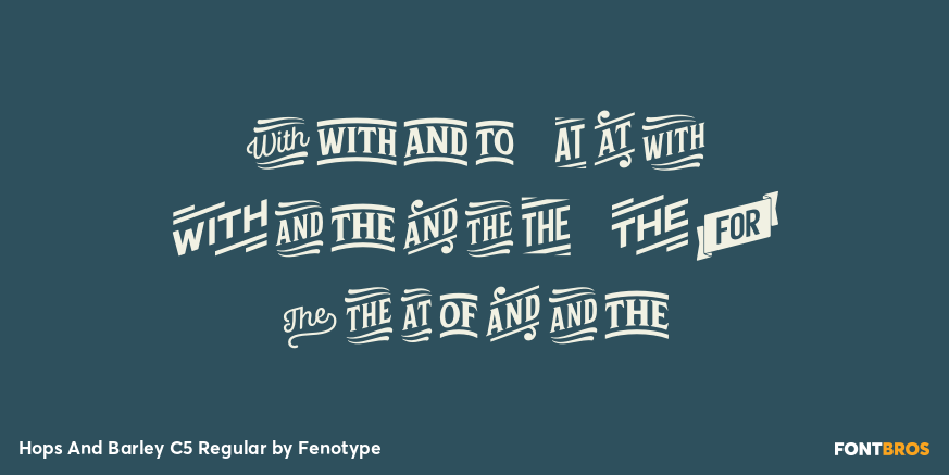 Hops And Barley C5 Regular Poster