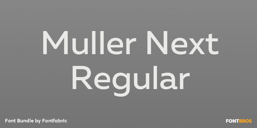 Muller Next Regular Poster