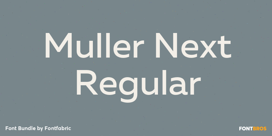 Muller Next Regular Poster