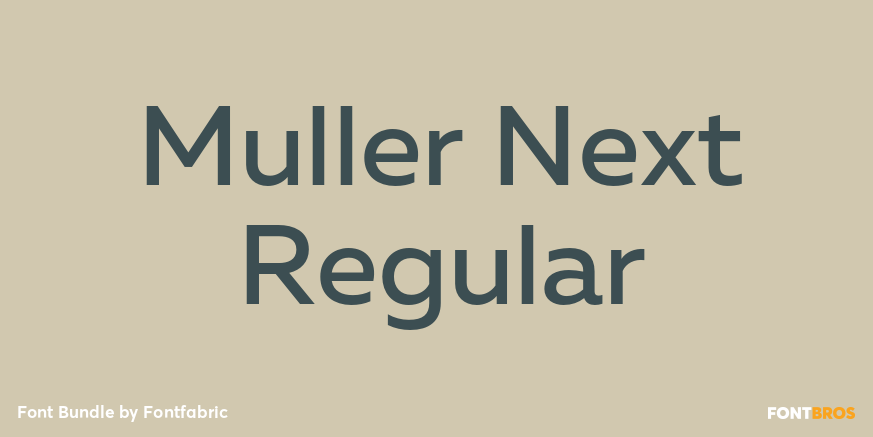 Muller Next Regular Poster
