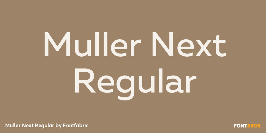 Muller Next Regular Poster