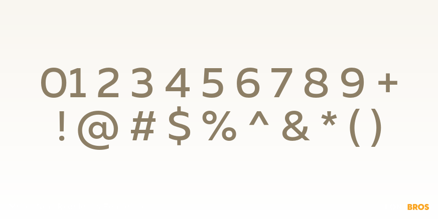 Muller Next Regular Font Poster #4