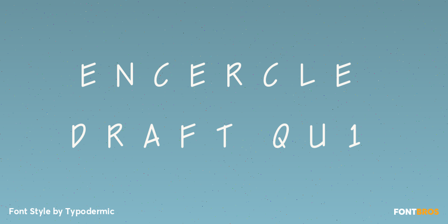 Encercle Draft QU1 Poster