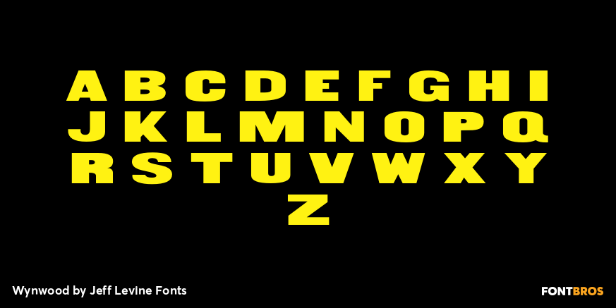 Wynwood Font Poster #3