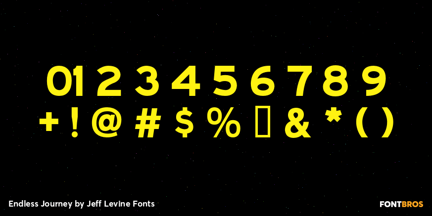 Endless Journey Font Poster #4