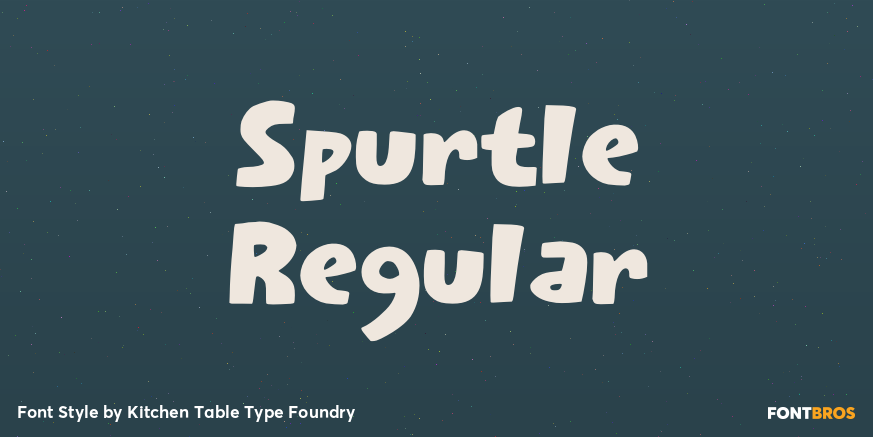 Spurtle Regular Poster