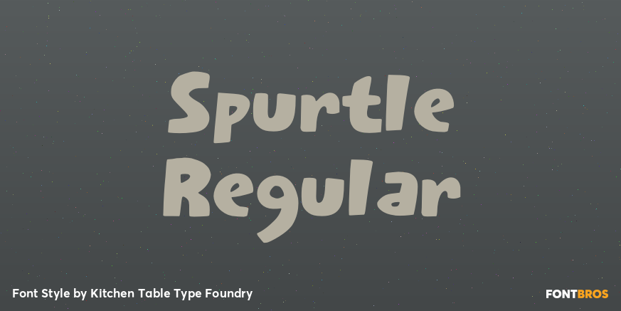 Spurtle Regular Poster