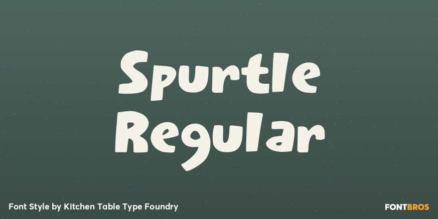 Spurtle Regular Poster