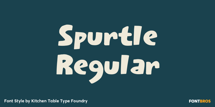 Spurtle Regular Poster