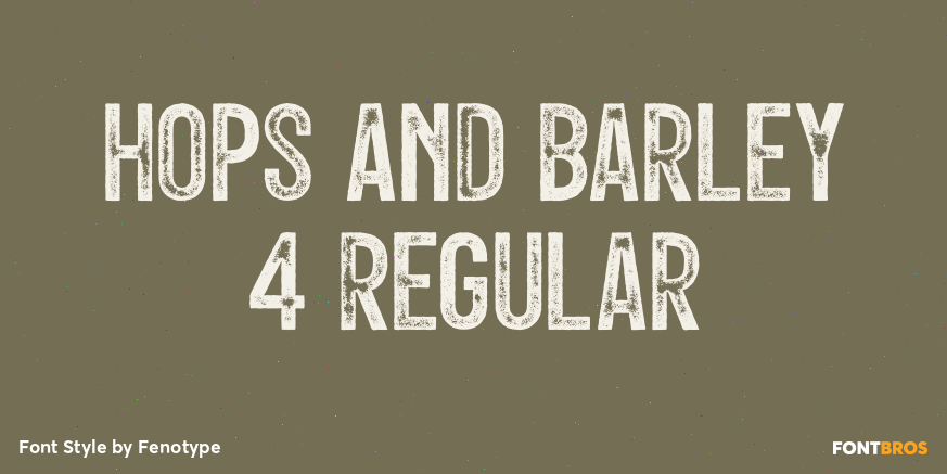 Hops And Barley 4 Regular Poster