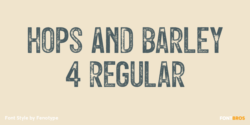 Hops And Barley 4 Regular Poster