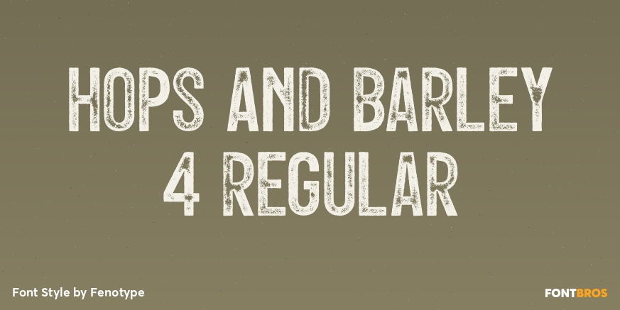 Hops And Barley 4 Regular Poster