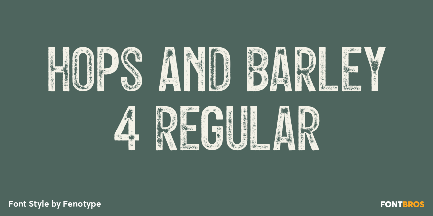 Hops And Barley 4 Regular Poster