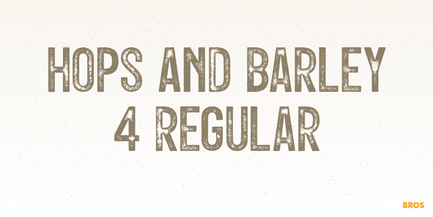 Hops And Barley 4 Regular Poster