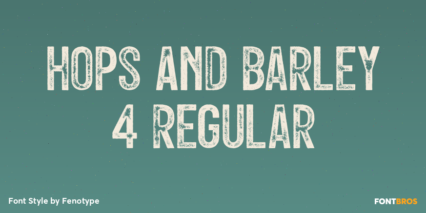 Hops And Barley 4 Regular Poster