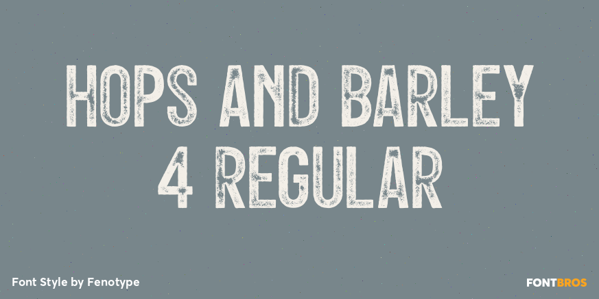 Hops And Barley 4 Regular Poster