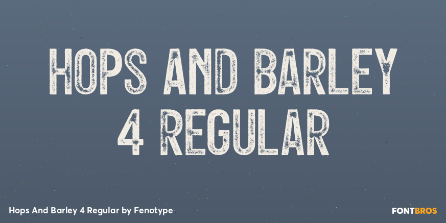 Hops And Barley 4 Regular Poster