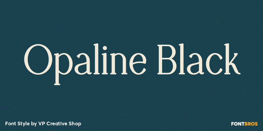 Opaline Black Poster