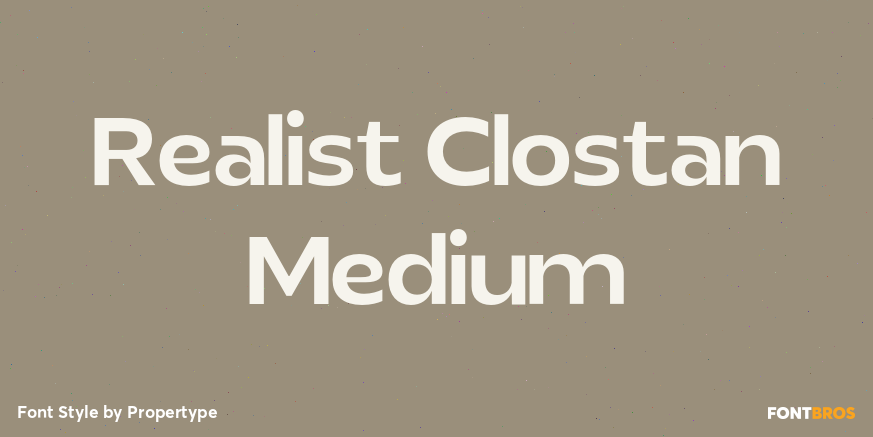 Realist Clostan Medium Poster