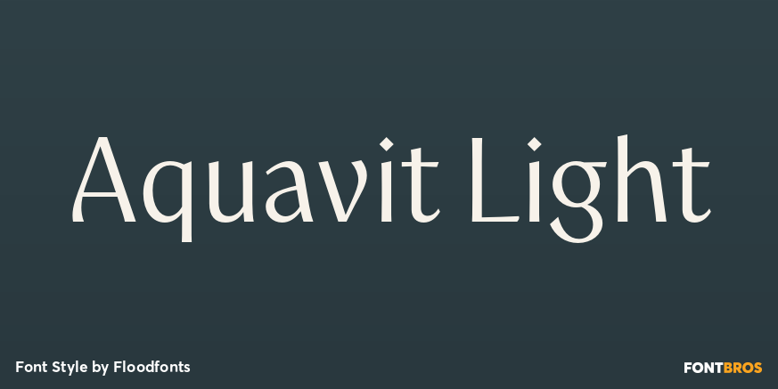 Aquavit Light Poster